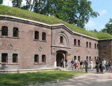 Historisches Fort Gerhard auf der Insel Wollin