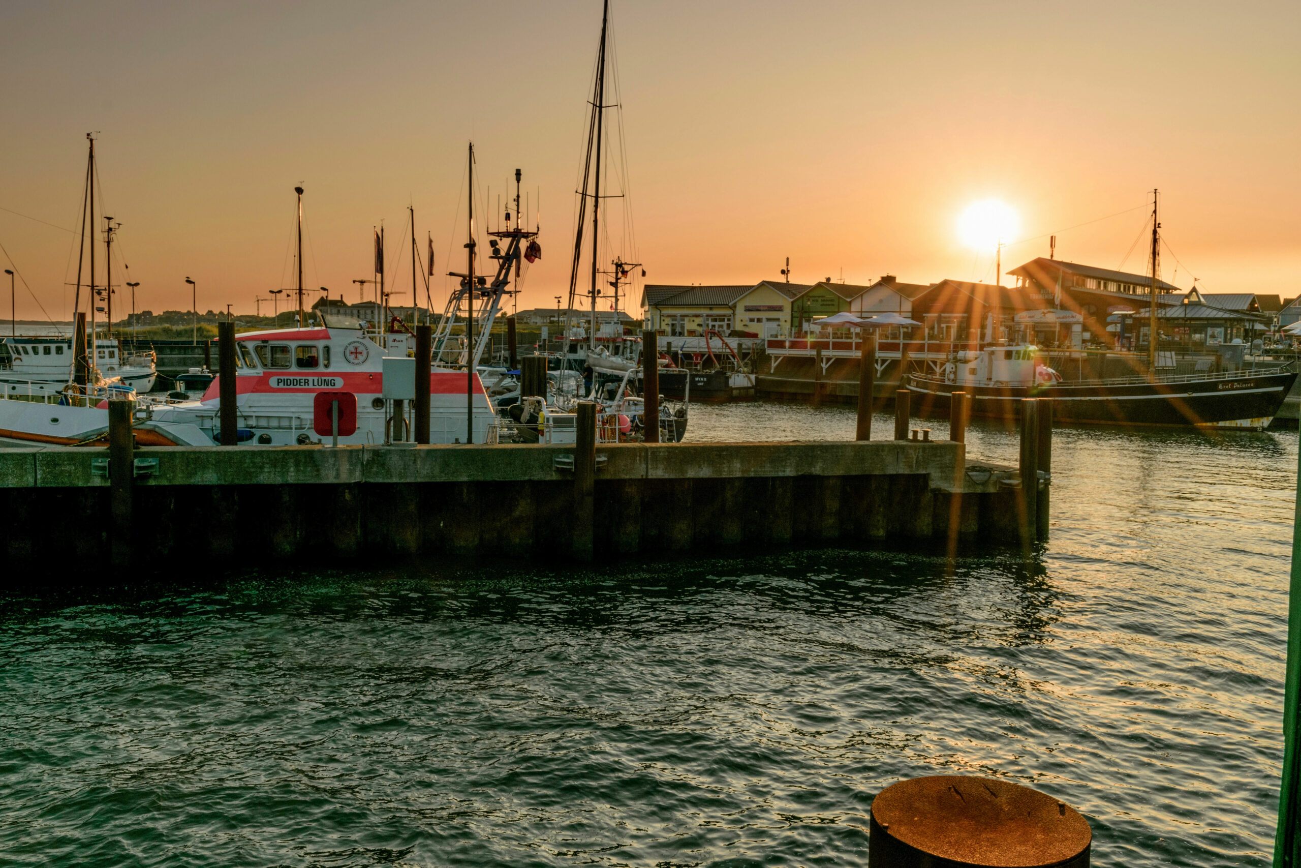 Hafen von List auf Sylt