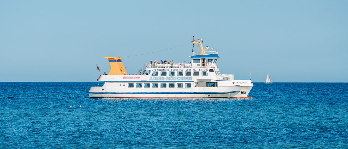 Schiffstouren zwische Usedom und Rügen