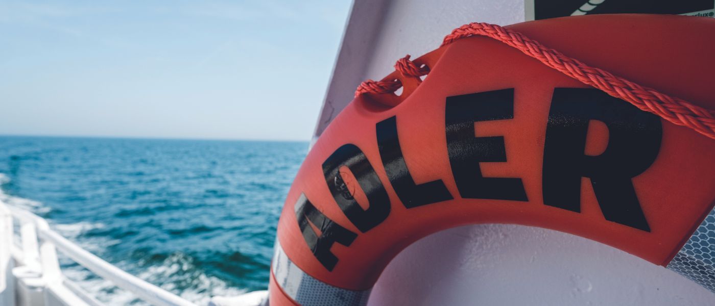 Tolle Ausblicke auf das Meer von MS Adler Cat