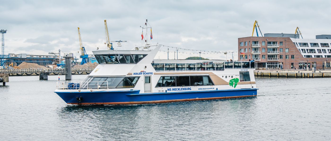 MS Mecklenburg im Alten Hafen Wismar