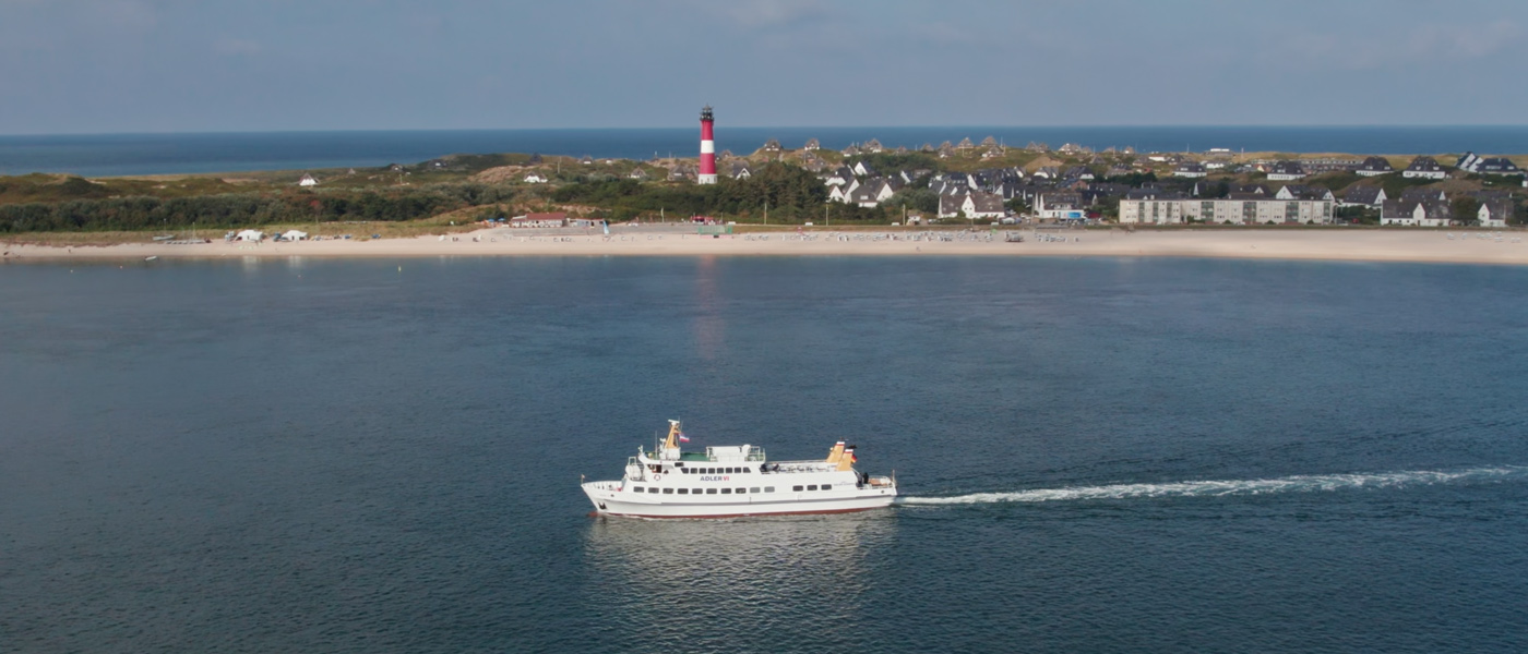 Moderne MS Adler VI ab Sylt