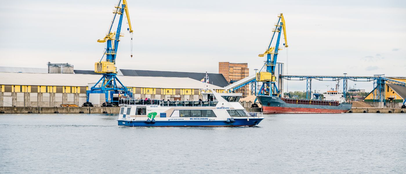 Sightseeing Hafen Wismar und Wismar Bucht