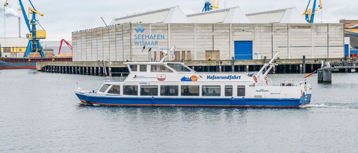 Hafenrundfahrten im Alten Hafen Wismar