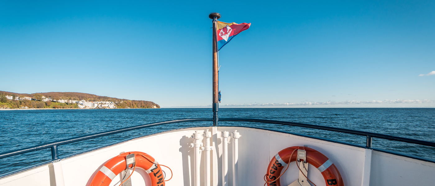 Insel Rügen per Schiff entdecken