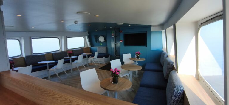 Adler VI Charter Sylt ein Deck mit Aussicht