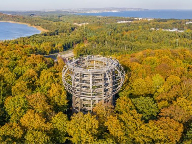 Der Baumwipfelpfad in Prora auf Rügen
