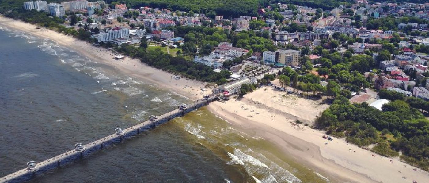 Schifffahrt nach Misdroy auf der polnischen Insel Wollin